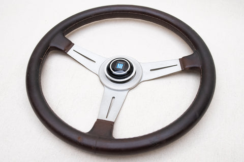 360mm Nardi Classic *1980s Brown Leather*