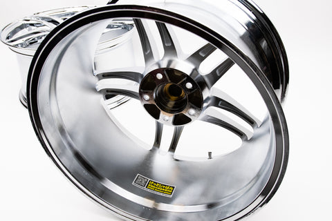 AVS Model 5 18" 9JJ +35, 8JJ +30 (5x114.3) *Triple Chrome Plated*